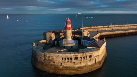 dún laoghaire harbour, dublin, ireland