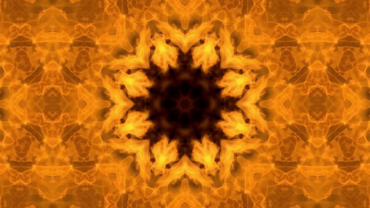 el fondo del video caleidoscópico. el fondo del caleidoscopio psicodélico geométrico. la rotación del bucle geométrica del caleidoscopio psiquedélico 4k. para el bucle de la etapa de vj dj, el fondo del terapeuta de arte de yoga, la introducción de la moda