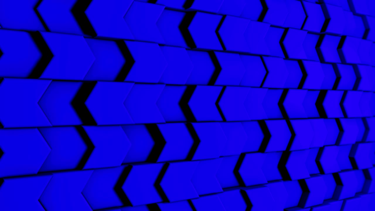 animación de fondo 3d de estilo flechas de piedra pared. en bucle