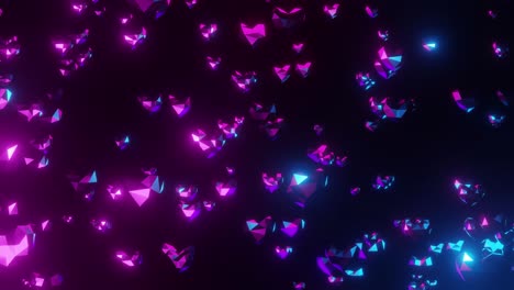 animación de los corazones.