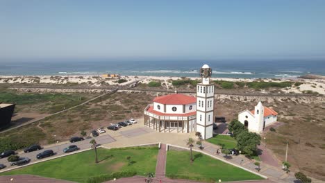 la playa de costa nova, aveiro, portugal