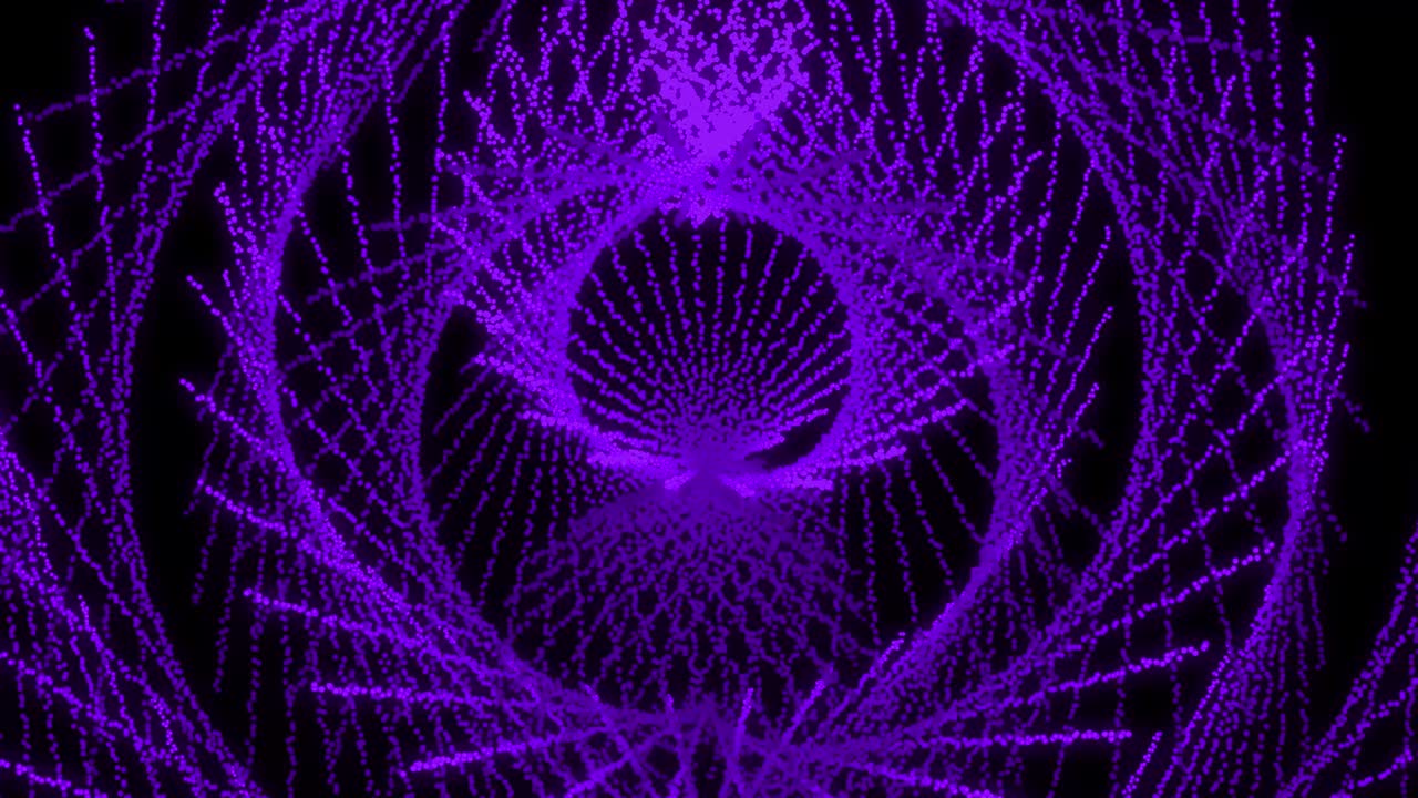 Purple color Dot Shape Pattern animation motion graphics