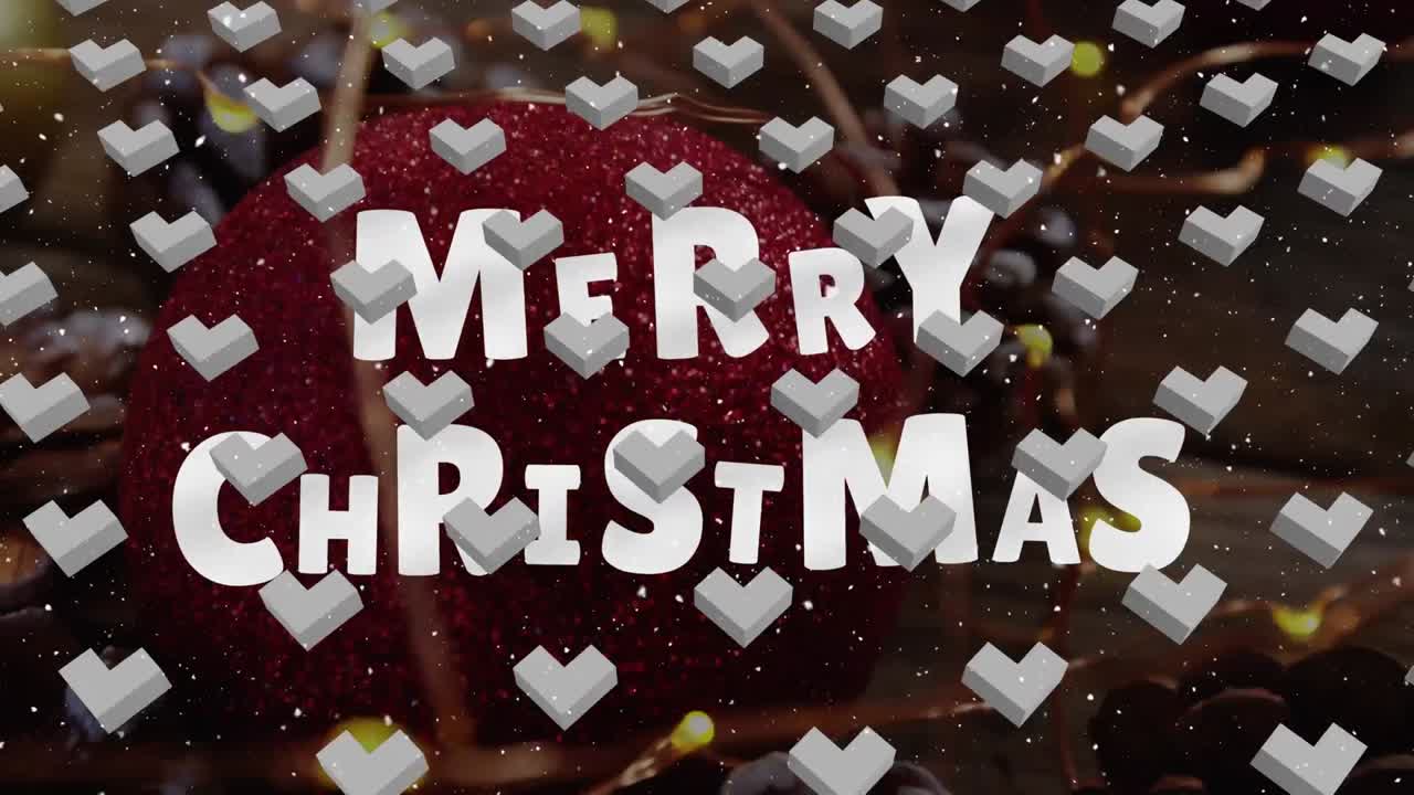 이 비디오는 녹색 화면 배경에서 모양으로 움직이는 일련의 추상적인 모양을 특징으로합니다.