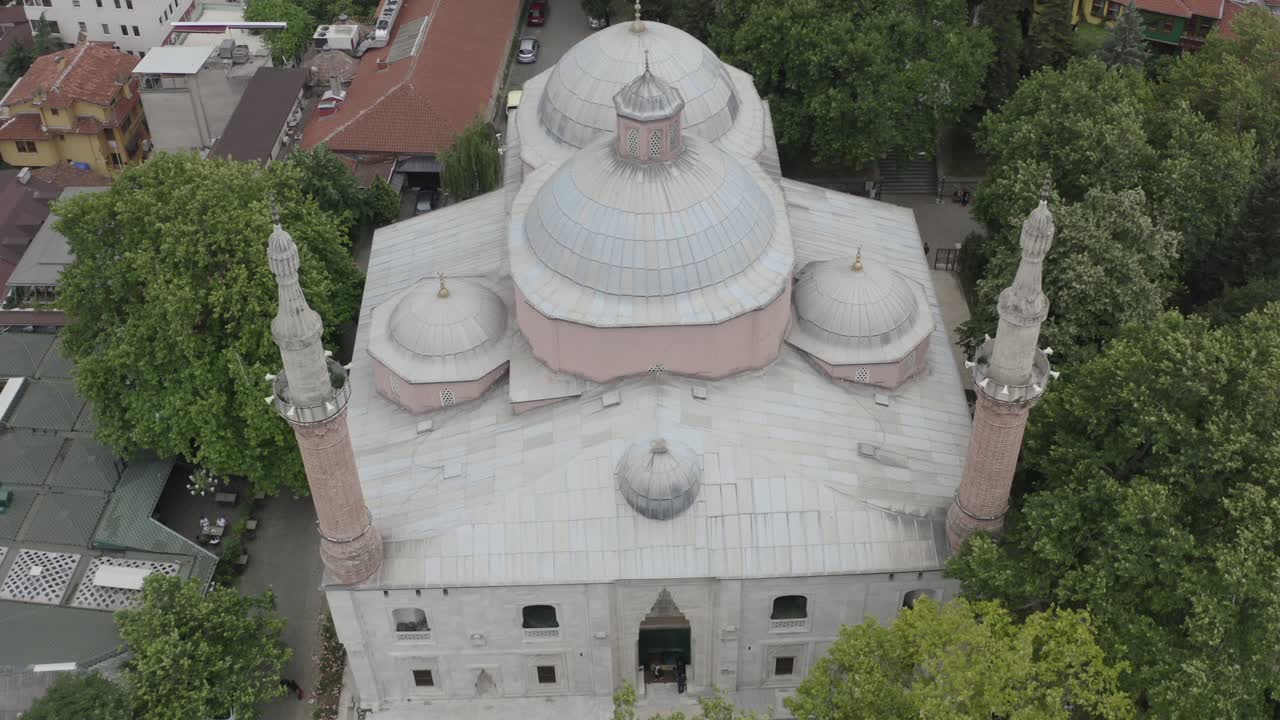 mezquita verde en bursa, turquía. construida en el siglo xiv.