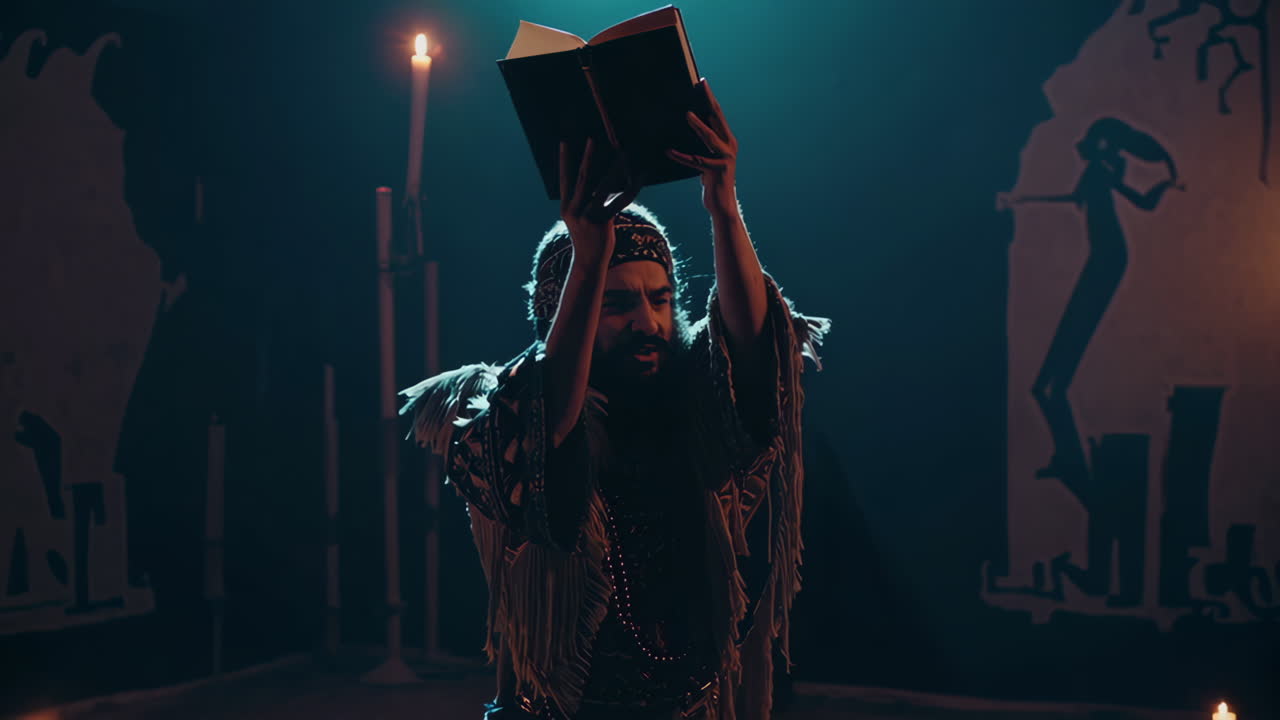 Upacara Ritual dengan Seorang Mistikus