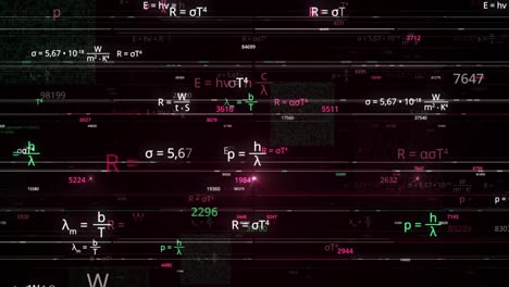 abstract mathematical equations visualization