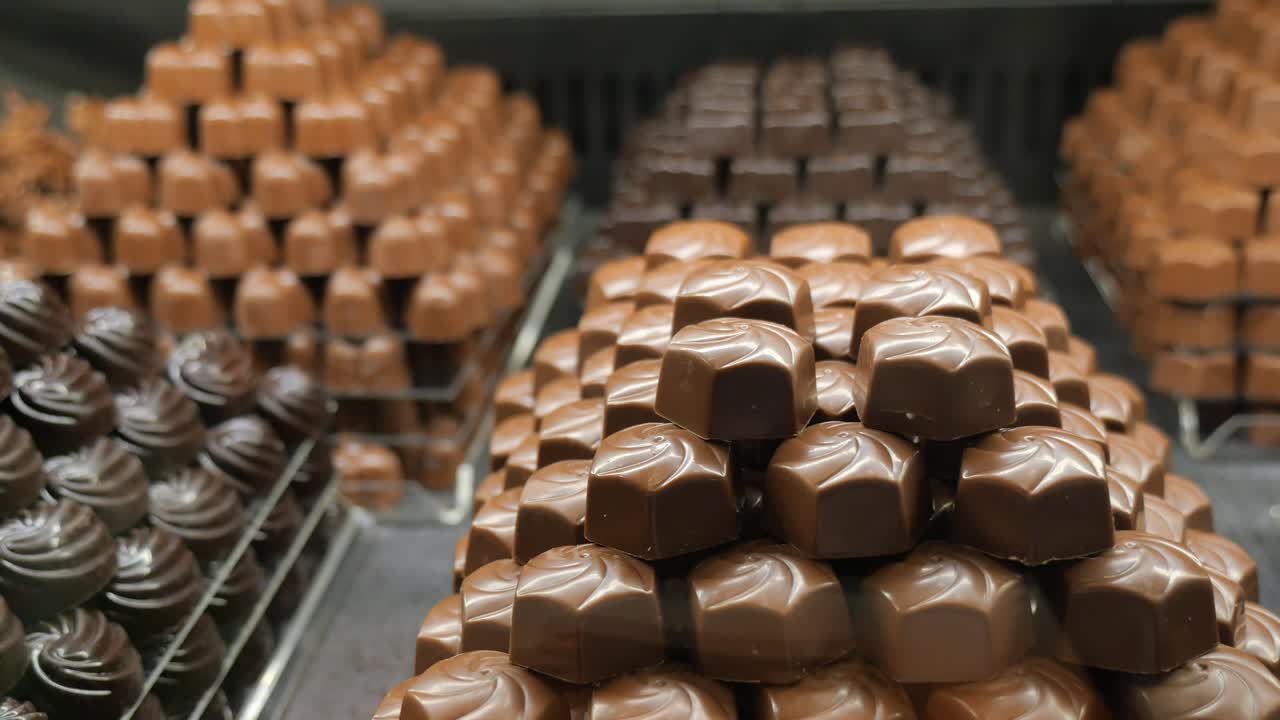 Delicious Chocolate Sweets and Candies