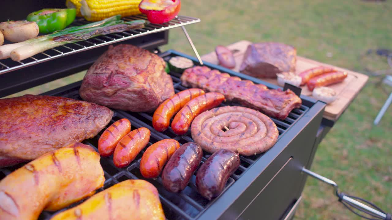 Fiestas Patrias chile grill parrilla meat chorizo