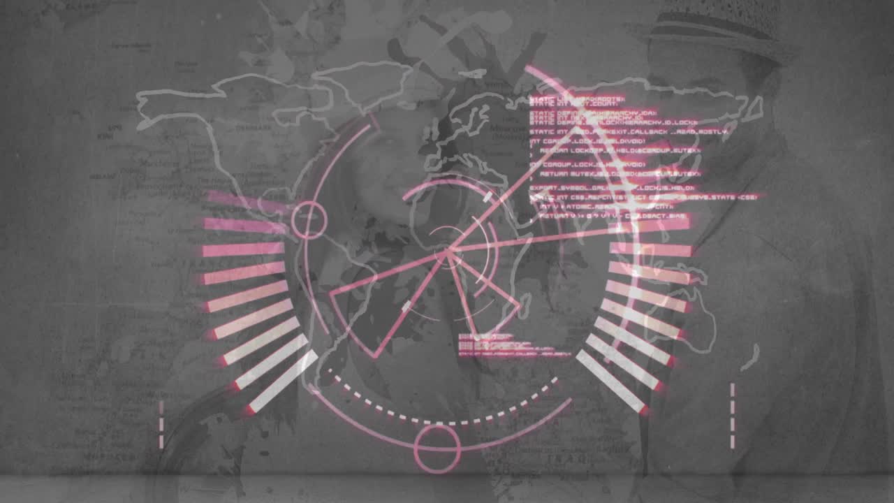 회색 배경에 대한 카운트다운 4k