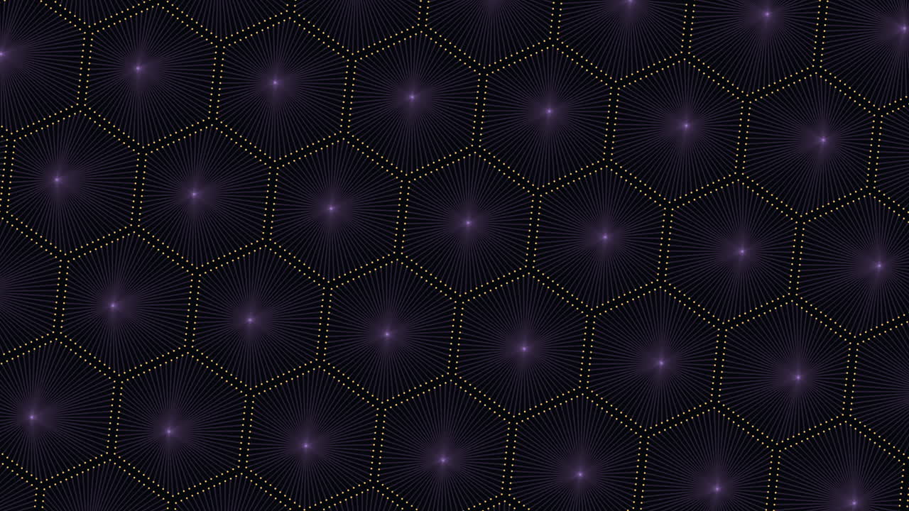 un patrón de hexágonos con puntos