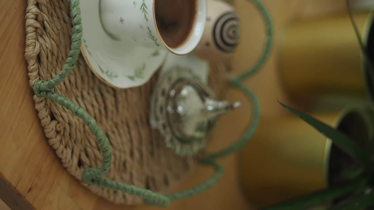 Taza de café en una mesa