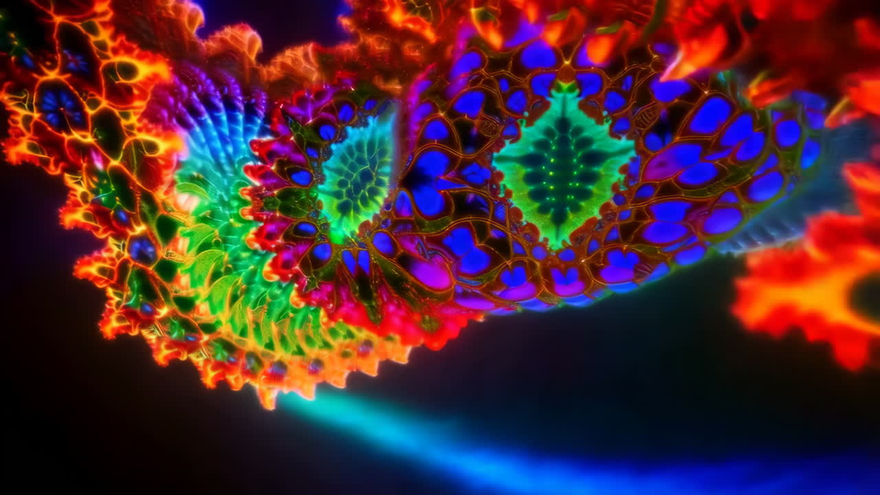 arte fractal abstracto