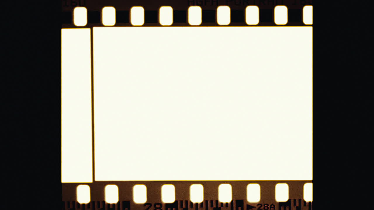 пустая рамка фильма