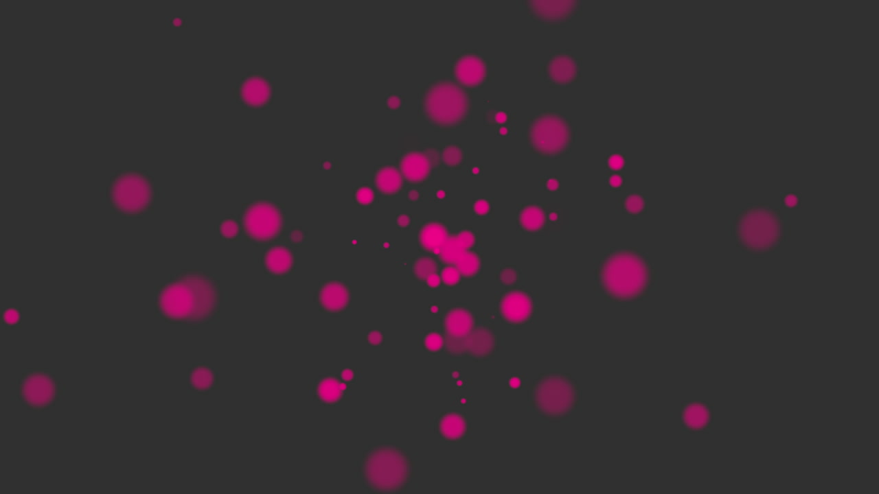 애니메이션 플라이 추상적 인 보라색 보케와 빛나는 배경에 입자 새해 복 많이 받으세요 및 메리 크리스마스 테마 4