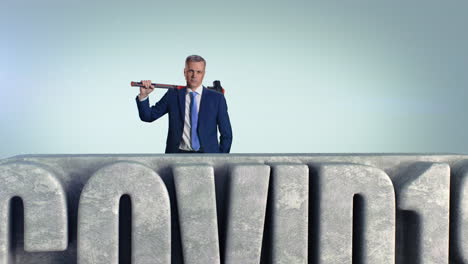 portrait of unsatisfied middle aged businessman fighting in argument portrait of unsatisfied middle aged businessman fighting in argument