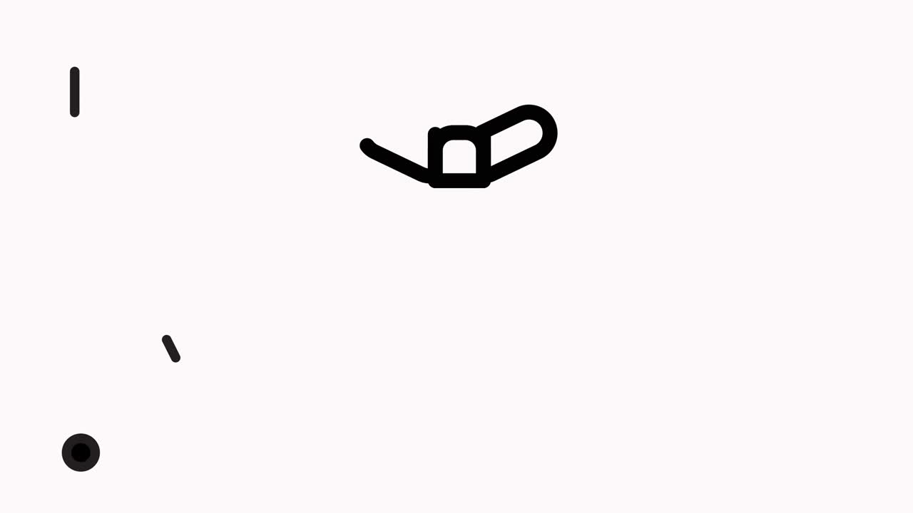 알파와 함께 선물 상자 아이콘 애니메이션