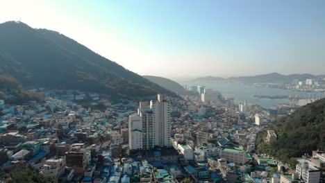 gamcheon culture village in busan city, south korea