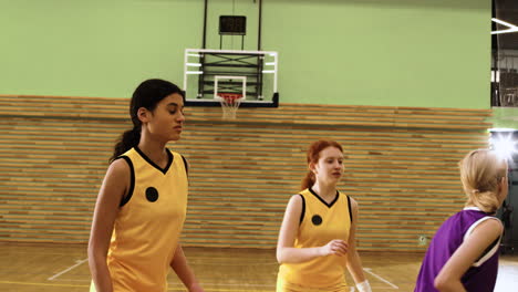 teenagers in a training session