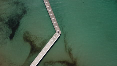 Aerial-View-Of-Concrete-Jetty-Near-Kusadasi-Resort-Town-In-Turkey