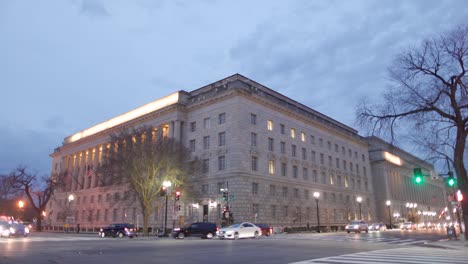 u.s. department of commerce herbert hoover building - washington, d.c. - night