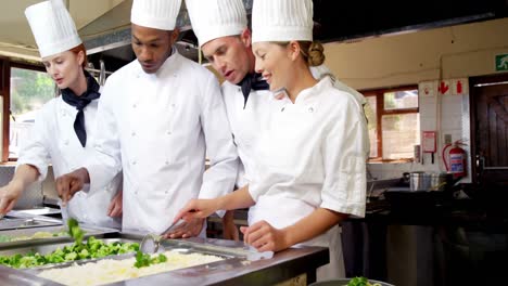 chefs preparing meal