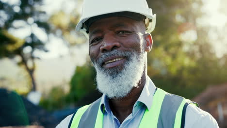construction worker portrait on site