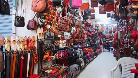 sidewalk store selling variety of products in tunisia