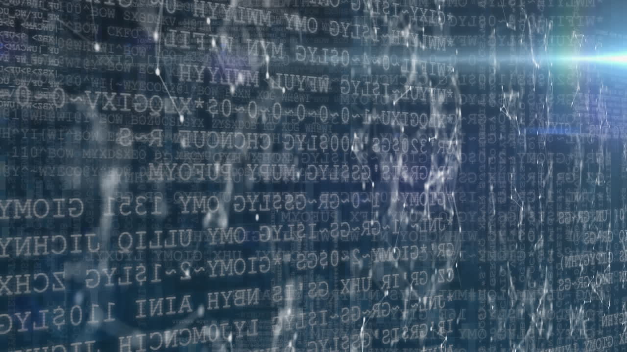 red de conexiones contra el procesamiento de datos