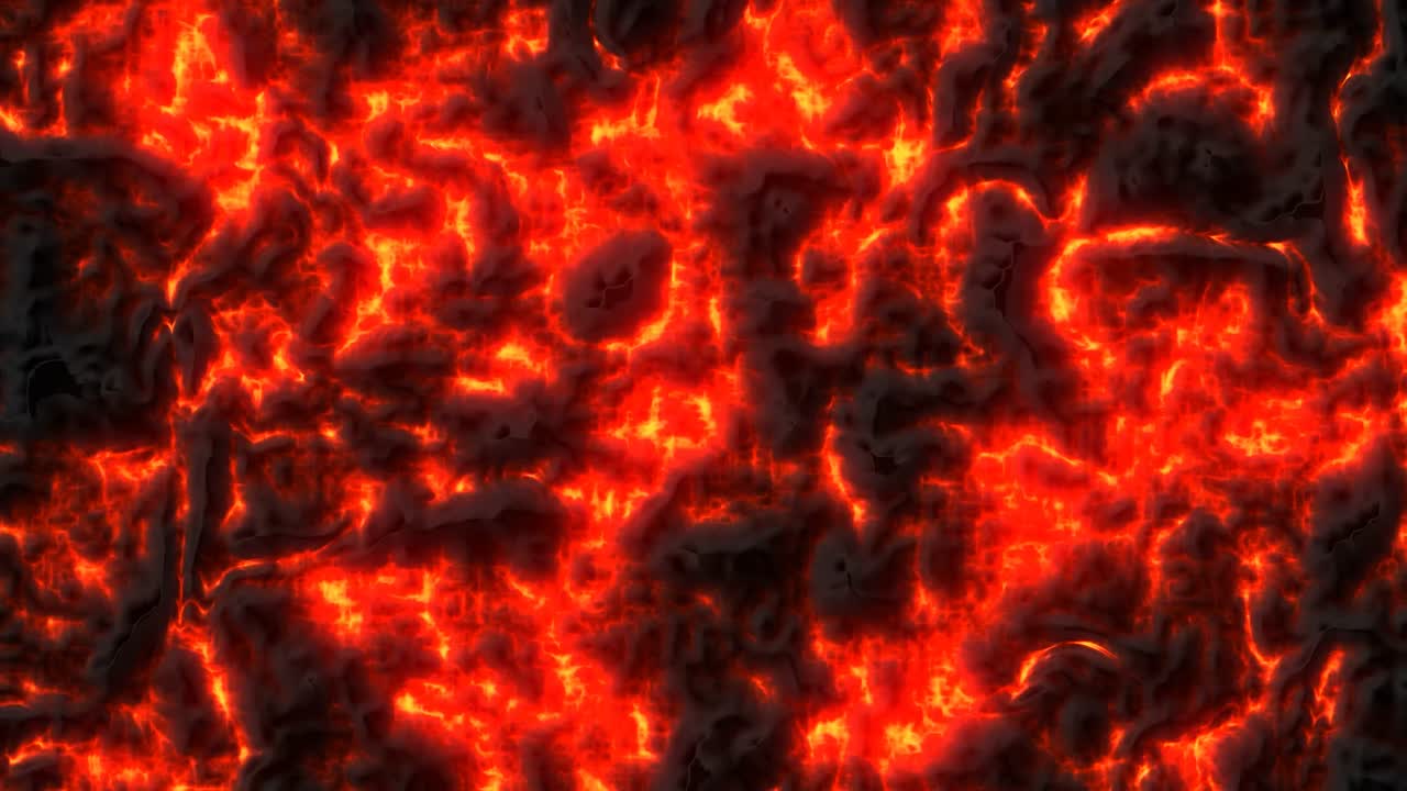 Animierter Lava-Hintergrund