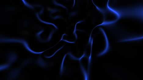 fantasy blue audio waves on black gradient