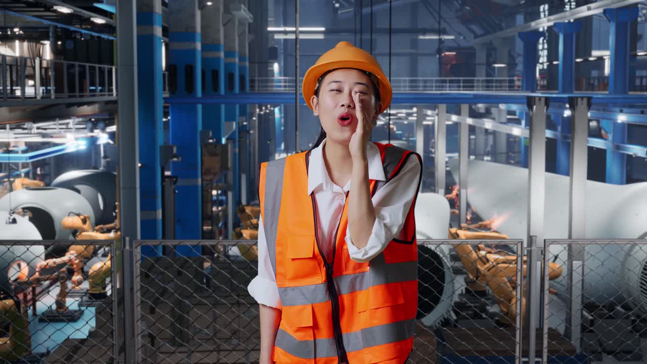 공장 노동자 소리