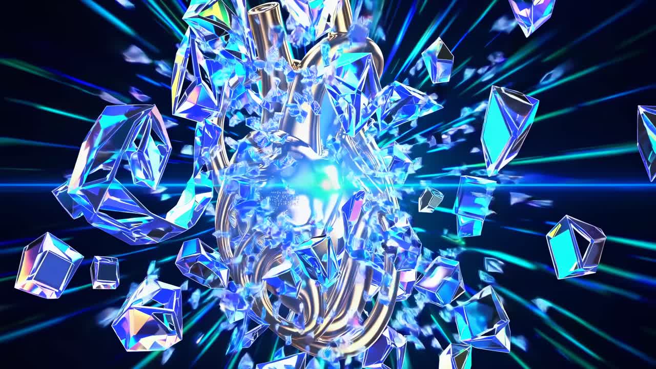Shattered Heart of Crystals