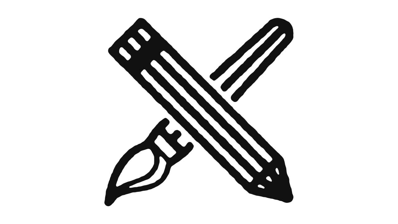 imágenes de animación de pintura de iconos y canal alfa