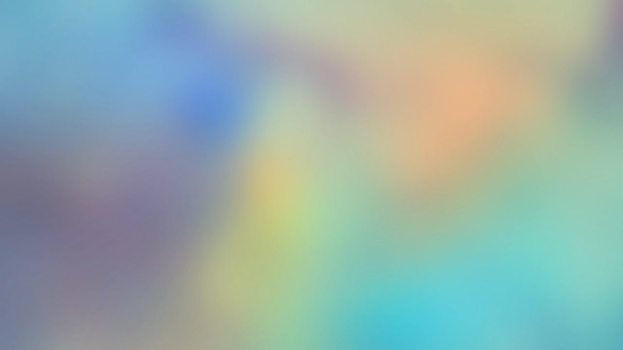 Loopable soft pastel gradient background with blurred rainbow colors for designs - dreamy multicolored slow motion backdrop