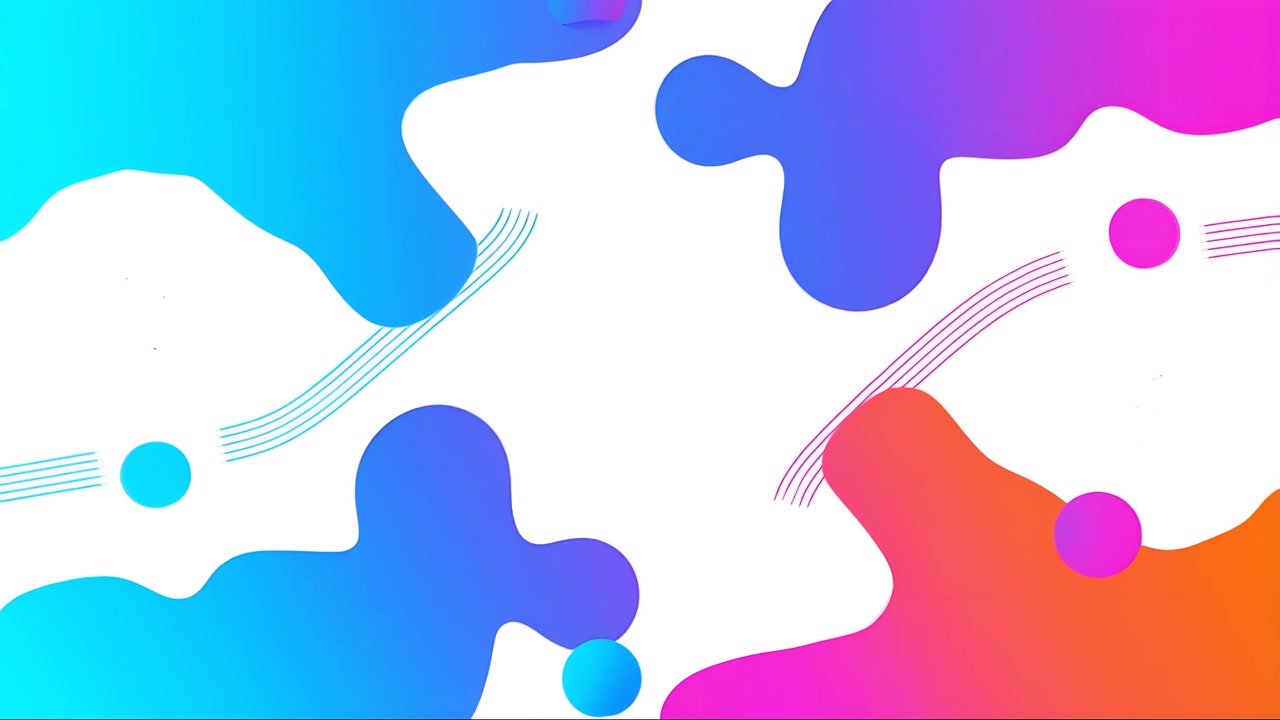 Sfondo Animato Astratto e Colorato 4K