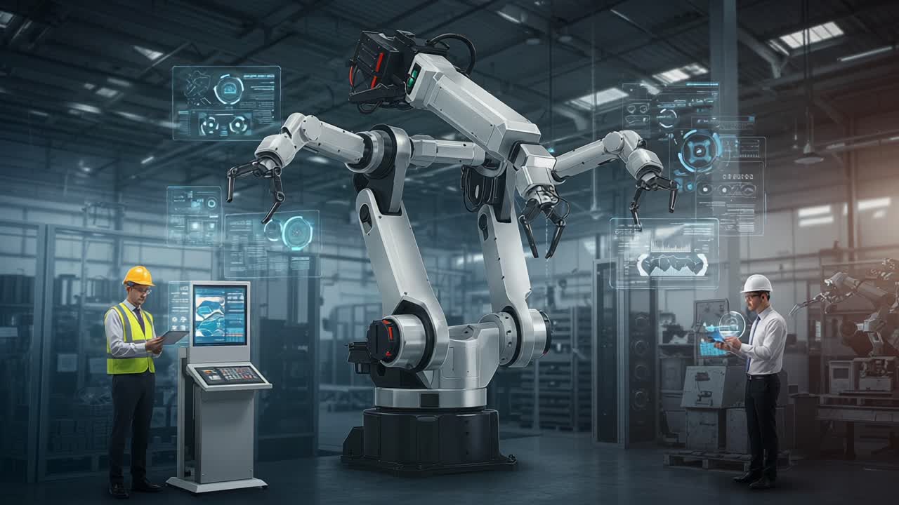 Advanced Robotics in Industrial Automation: A Comprehensive Analysis of the Interaction Between Human Workers and Cutting-Edge Robotic Systems in Modern Manufacturing Environments
