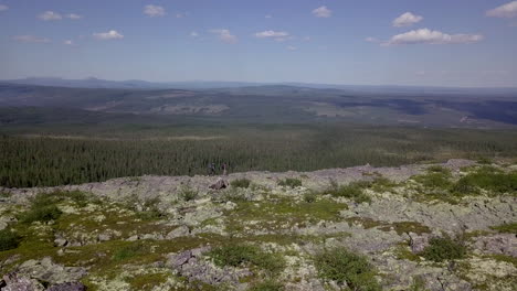 Antenne:-Nationalpark-Fulufjället-In-Schweden