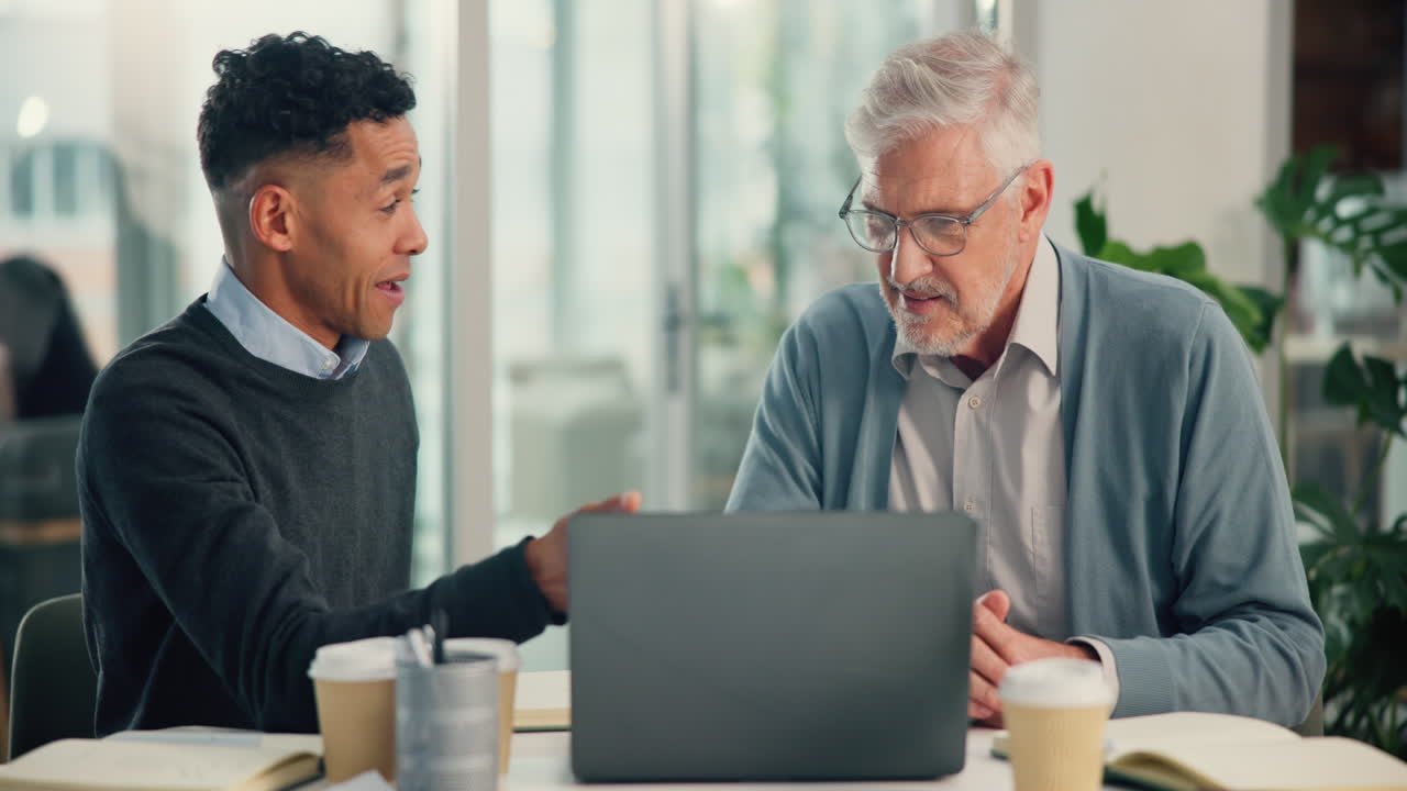 두 동료 사이의 사업 회의