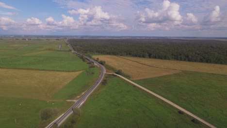 overpass on the way to rusne in silute district, lithuania-1