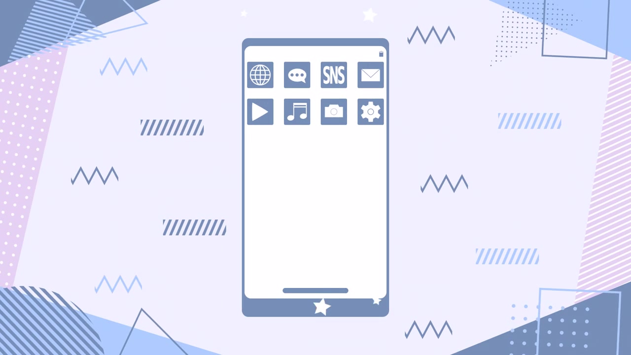 Smartphone Mobile App Interface