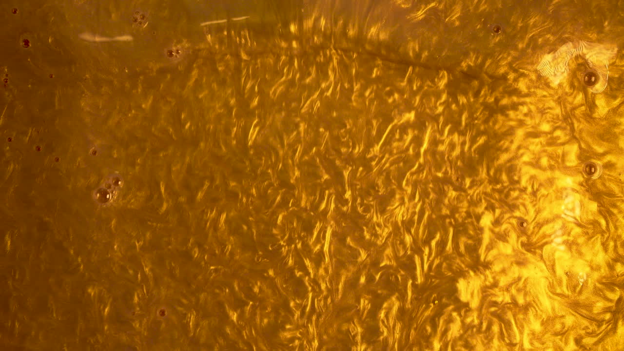 액체 골드 웨이브 배경