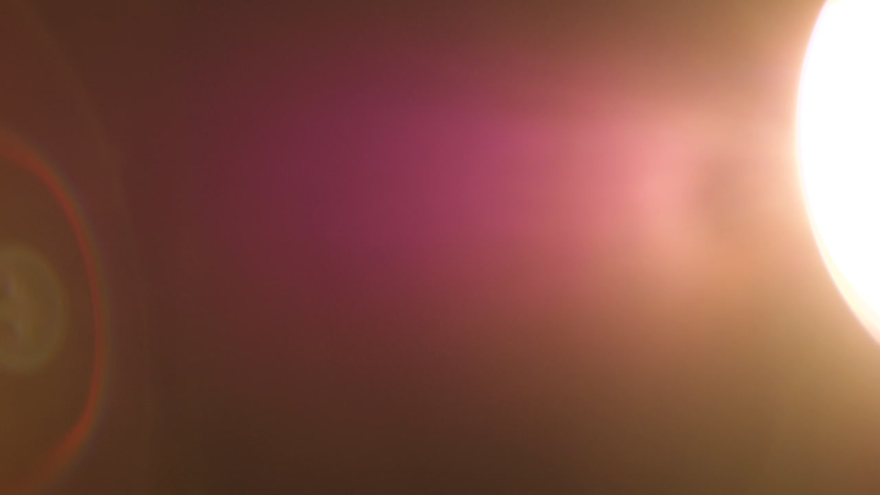 Abstract Light and Lens Flare Background