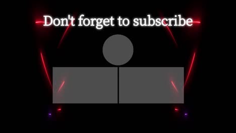cool stylish end card ending screen motion graphics
