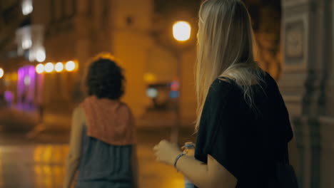 Woman-drinking-water-outside