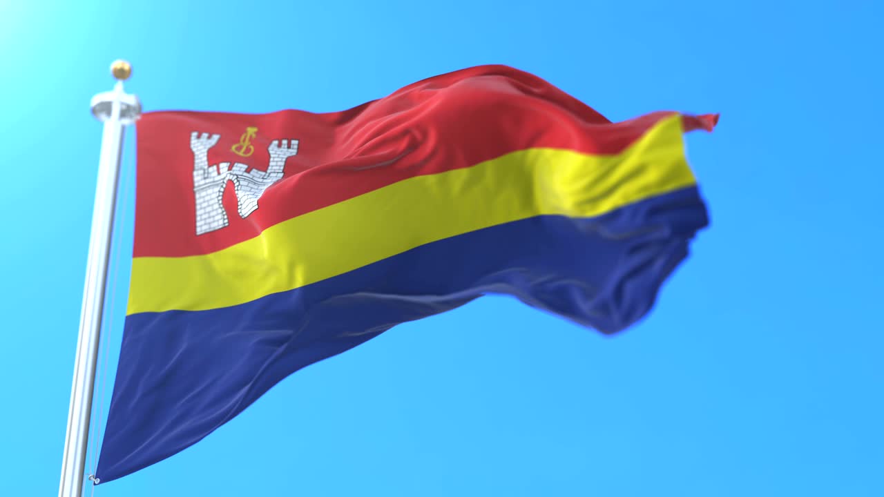 러시아 칼리닌그라드 지방의 국기. 루프