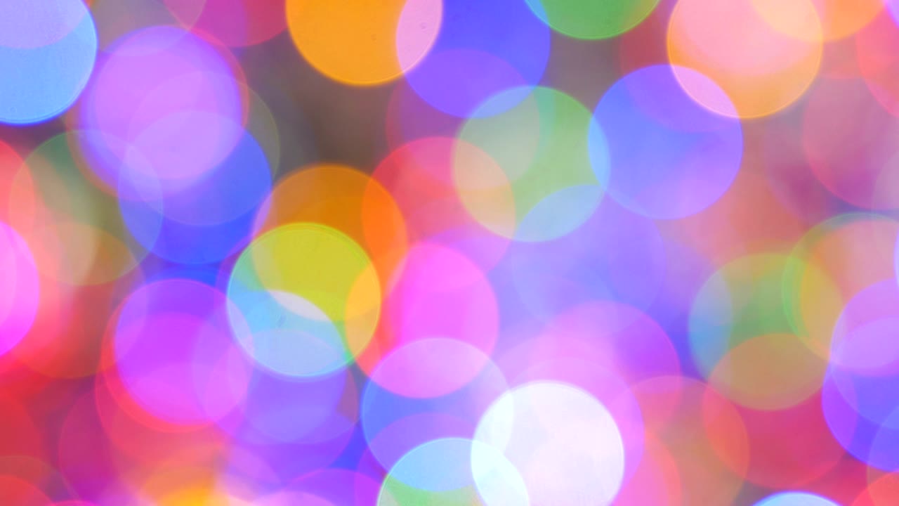 defocused 조명 배경