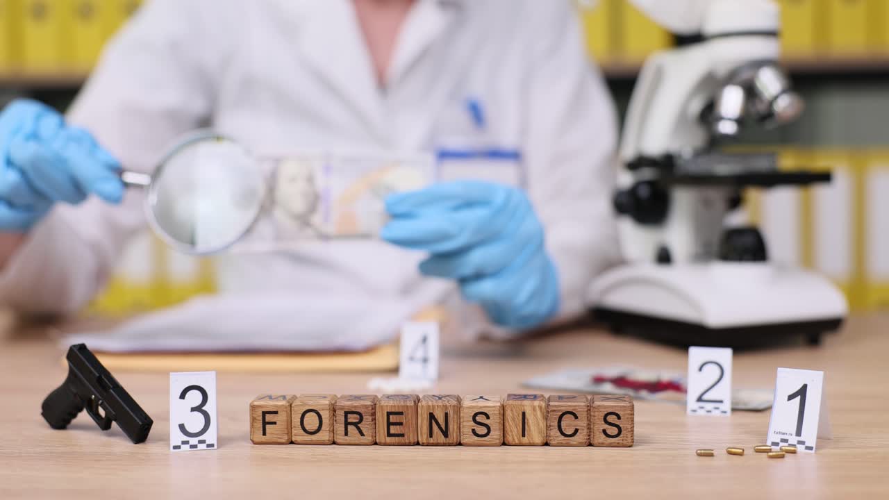 Forensic Investigation Scene