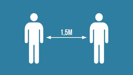 Social-distancing-animation-of-1,5-meters-with-two-human-icons,-with-a-red-'not-allowed'-cross-and-a-green-'okay'-sign