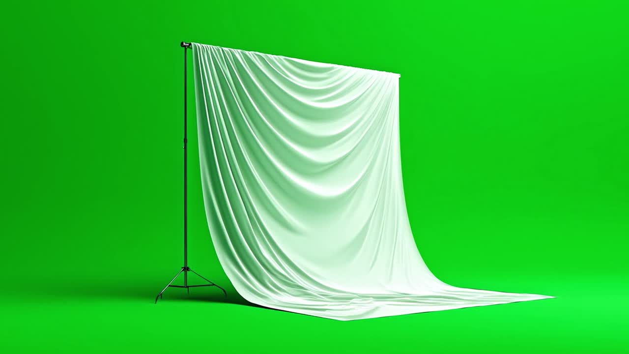 Green screen backdrop