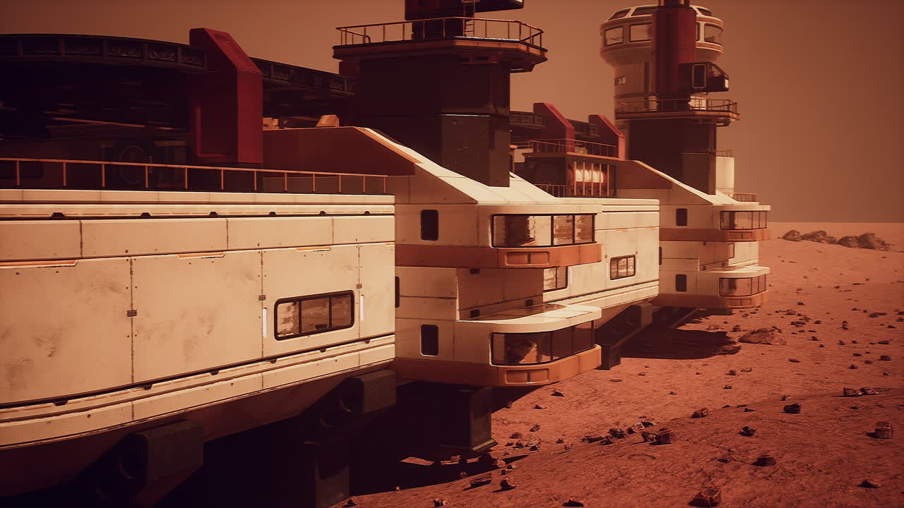 Mars Colony Space Station